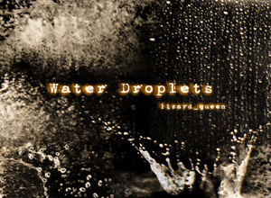 Water Dropplets - Brush 