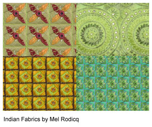 Indian fabric patterns